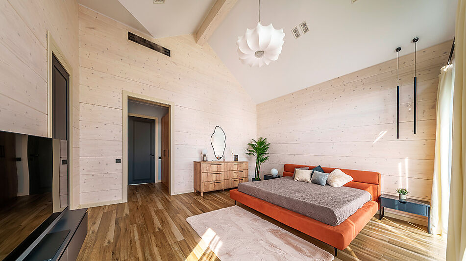 Дом из бруса в КП Грин Лаундж