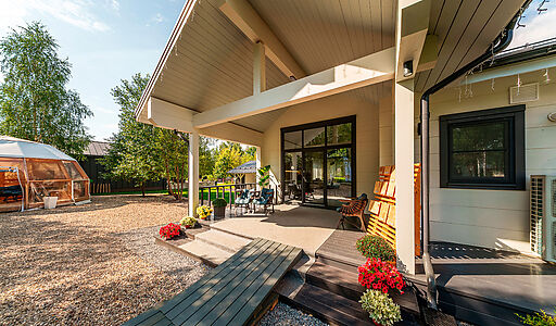 Дом из бруса в КП Грин Лаундж