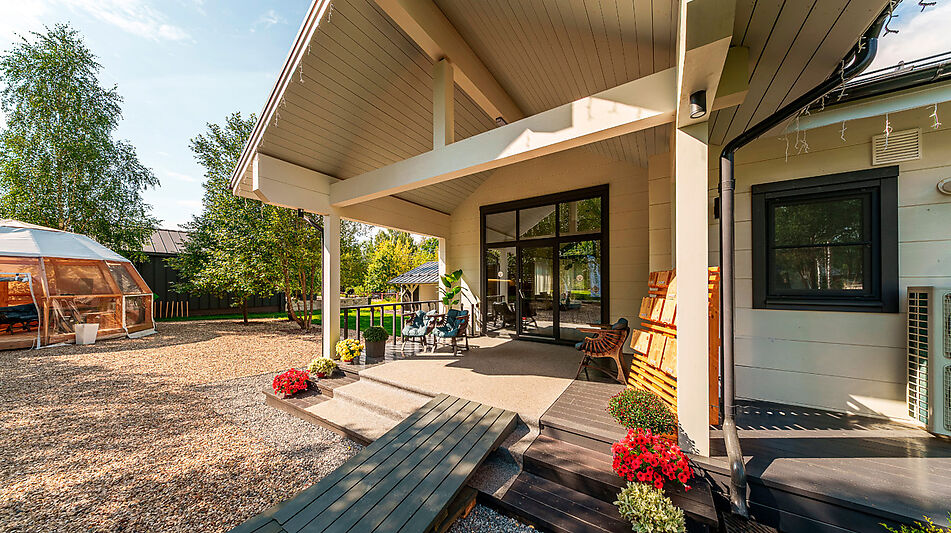 Дом из бруса в КП Грин Лаундж