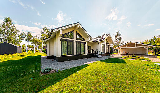 Дом из бруса в КП Грин Лаундж