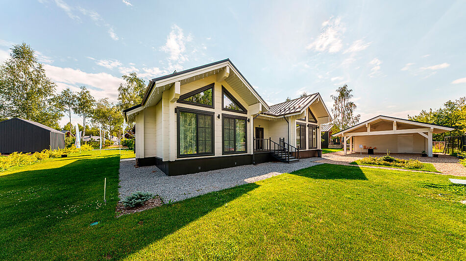 Дом из бруса в КП Грин Лаундж