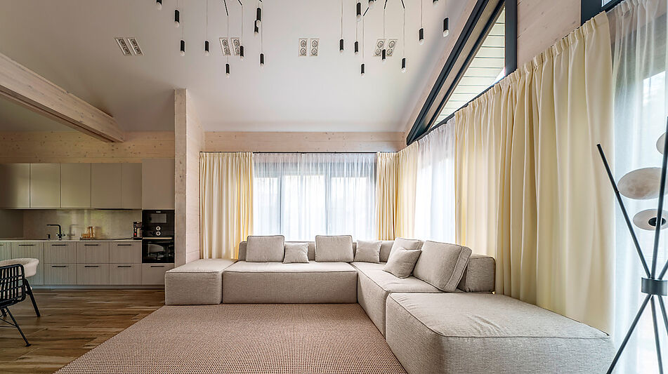 Дом из бруса в КП Грин Лаундж