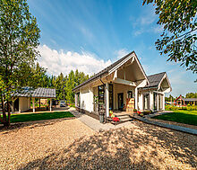 Дом из бруса в КП Грин Лаундж