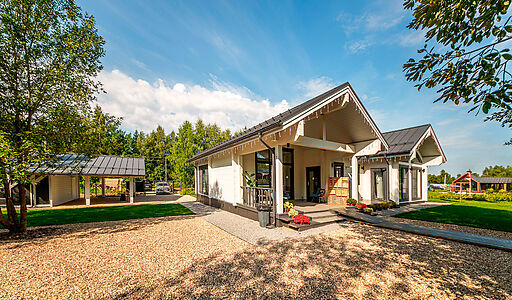 Дом из бруса в КП Грин Лаундж