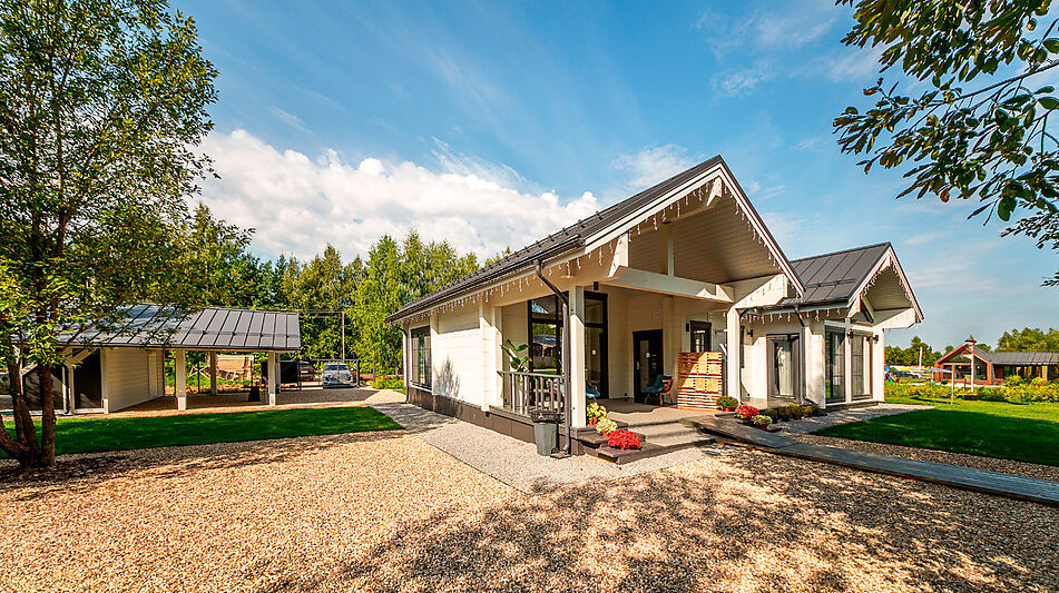 Дом из бруса в КП Грин Лаундж