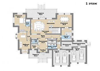 Готовый дом в КП Монтевиль