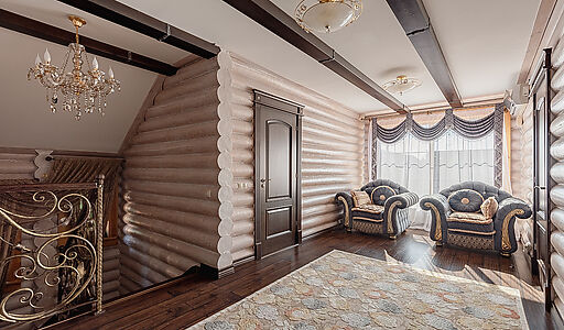 Дом с баней в Волдынском