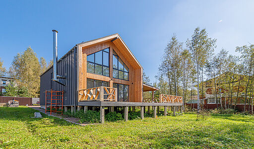 Барнхаус в поселке Иванцево