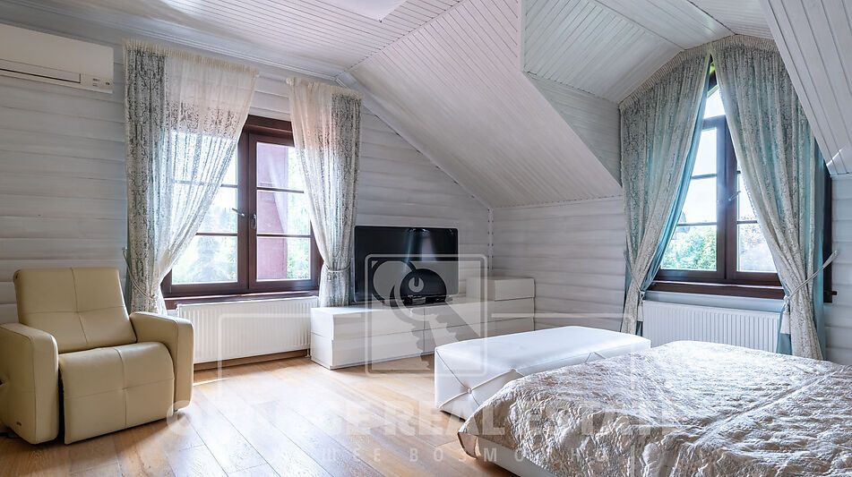 Дом из бруса в Нахабино Кантри