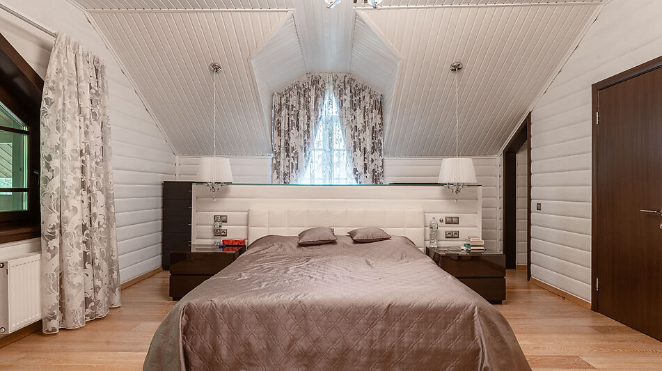 Дом из бруса в Нахабино Кантри