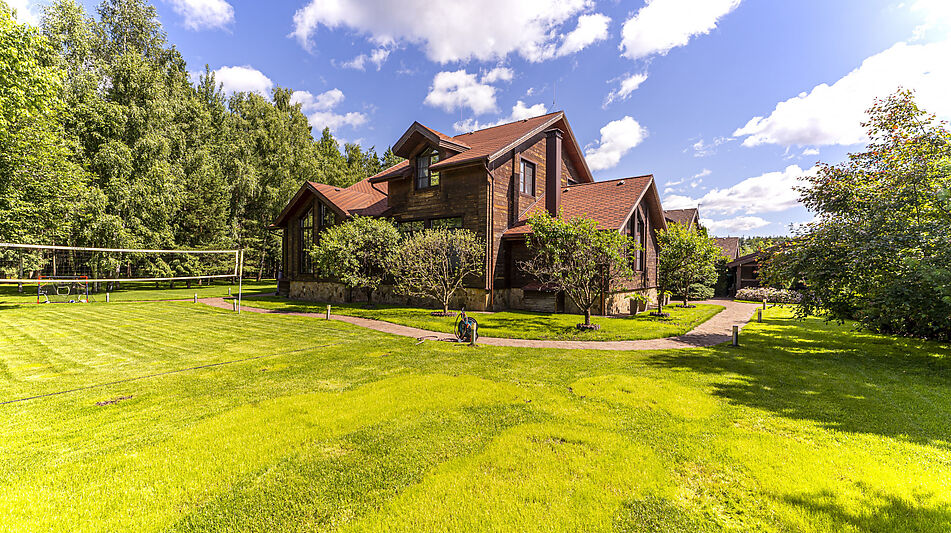 Дом из бруса в Нахабино Кантри