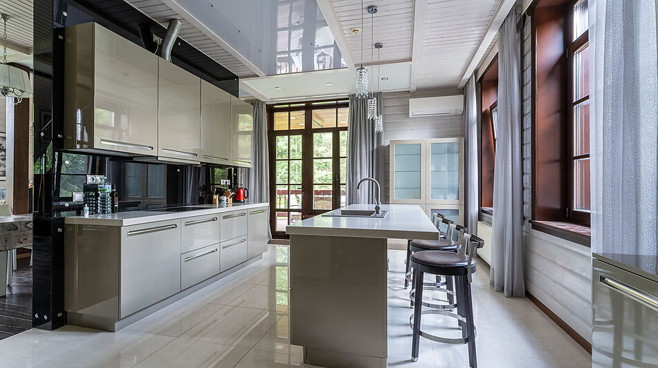 Дом из бруса в Нахабино Кантри