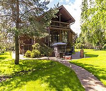 Дом из бруса в Нахабино Кантри