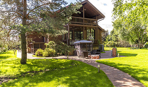 Дом из бруса в Нахабино Кантри