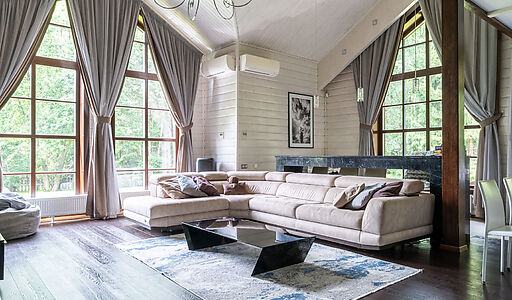 Дом из бруса в Нахабино Кантри