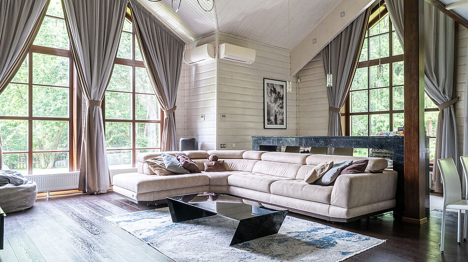 Дом из бруса в Нахабино Кантри