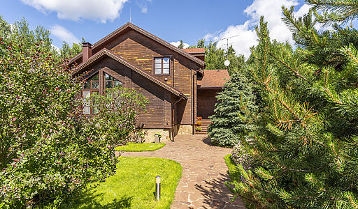 Дом из бруса в Нахабино Кантри