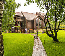 Дом из бруса в Нахабино Кантри