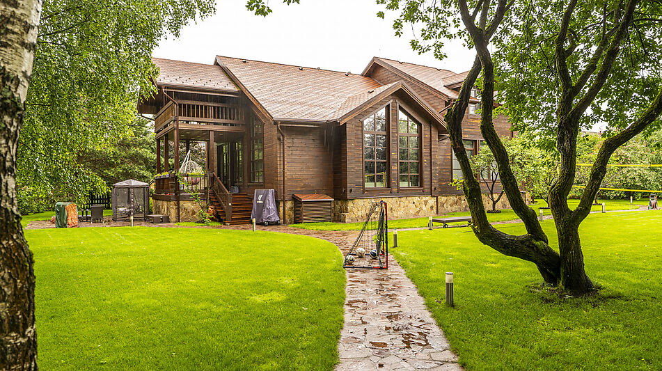 Дом из бруса в Нахабино Кантри