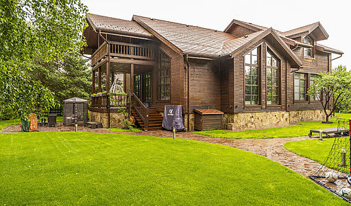 Дом из бруса в Нахабино Кантри