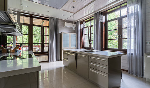 Дом из бруса в Нахабино Кантри