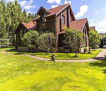 Дом из бруса в Нахабино Кантри