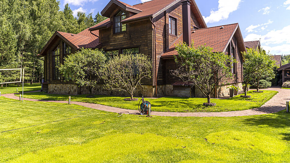 Дом из бруса в Нахабино Кантри