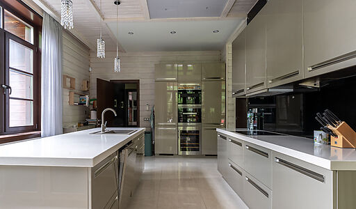 Дом из бруса в Нахабино Кантри