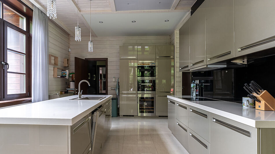 Дом из бруса в Нахабино Кантри