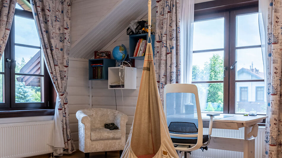 Дом из бруса в Нахабино Кантри