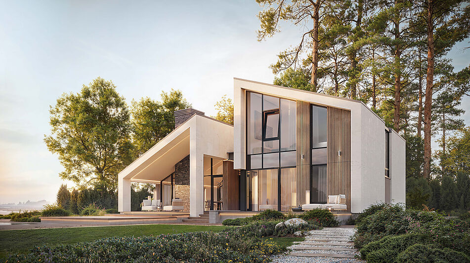 Дом в стиле шале в КП Порт Эмм