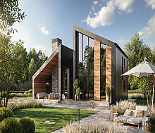 Дом в стиле шале в КП Порт Эмм