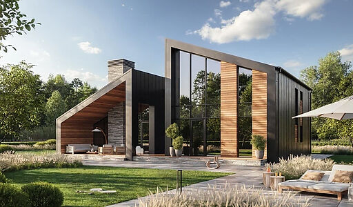 Дом в стиле шале в КП Порт Эмм