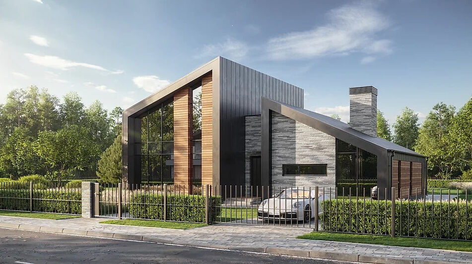 Дом в стиле шале в КП Порт Эмм