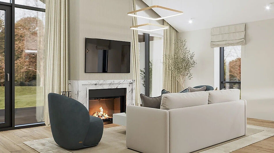 Дом в стиле шале в КП Порт Эмм