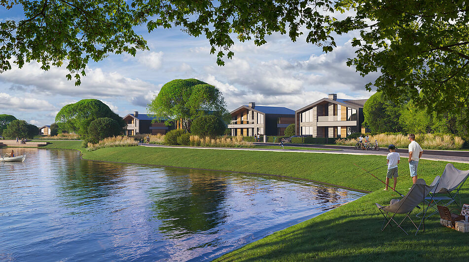 Дом в стиле шале в КП Порт Эмм