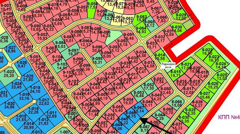 Участок в КП Миллениум Парк