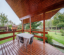 Дом из бруса в КП Домик в лесу