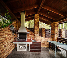 Дом из бруса в КП Домик в лесу