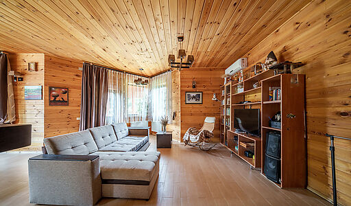 Дом из бруса в КП Домик в лесу