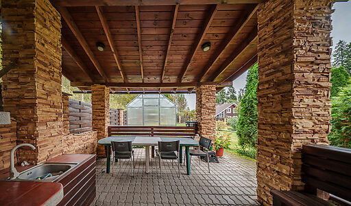 Дом из бруса в КП Домик в лесу