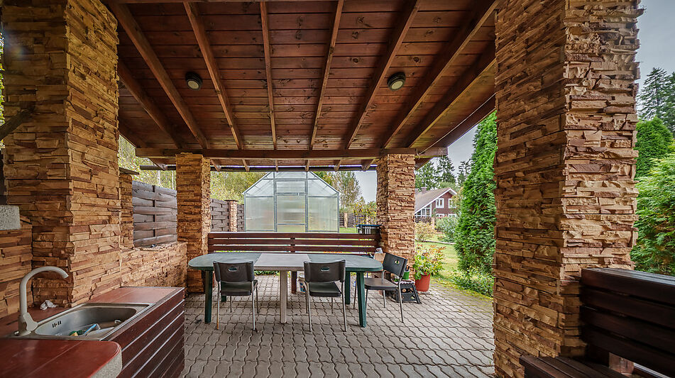 Дом из бруса в КП Домик в лесу