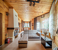 Дом из бруса в КП Домик в лесу