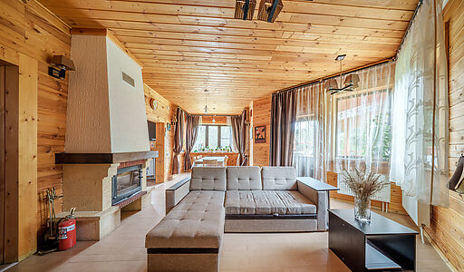 Дом из бруса в КП Домик в лесу