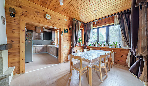 Дом из бруса в КП Домик в лесу