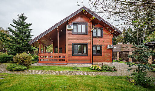 Дом из бруса в КП Домик в лесу