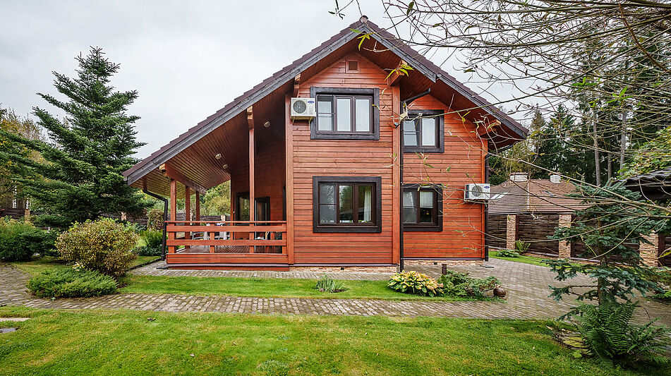 Дом из бруса в КП Домик в лесу