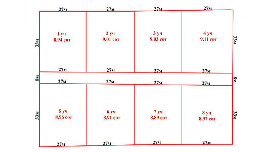 Лесной участок в п.Трудовая Южная