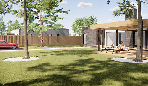 Лесной участок в п.Трудовая Южная