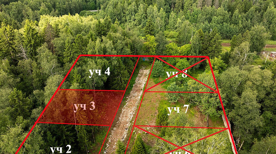Лесной участок в Трудовой Южной
